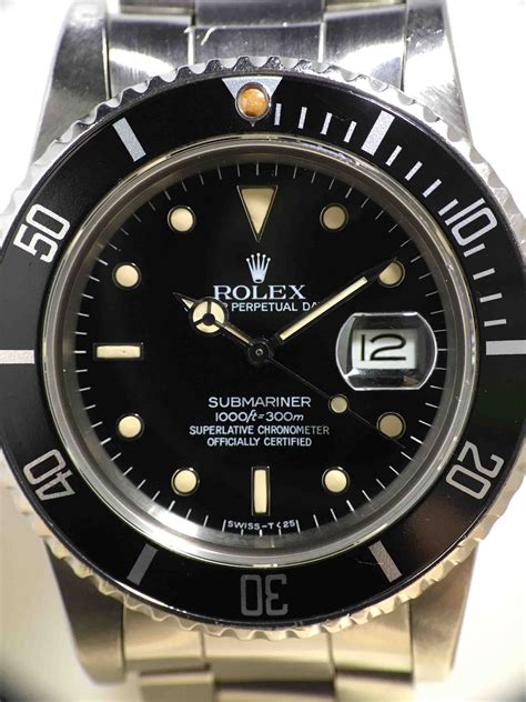 rolex submariner stainless steel date ref.16800|rolex submariner 16800 price.